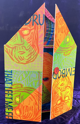 ‘Selfie (Altar)’ shortlisted for the Castlemaine Experimental Print Prize.
